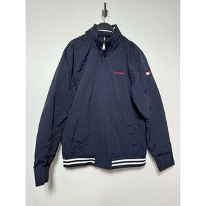 Tommy Hilfiger Blue Zip Jacket Size Large